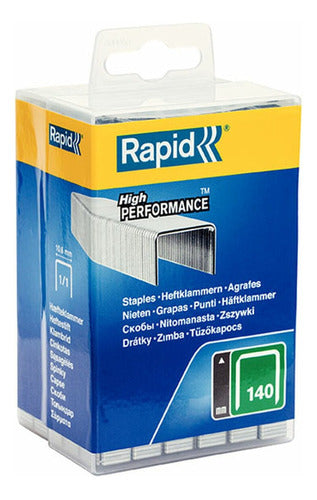 Grapas Para Engrampadora 140/10 X650unidades Rapid 3/8`` 0