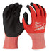 Milwaukee Cut 1 Guantes Sumergidos - S (paquete De 12) 0