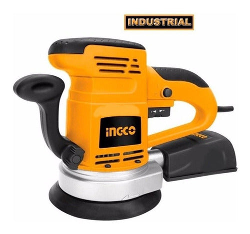 INGCO Roto Orbital Sander + Circular Saw + Sandpaper + Safety Glasses + Gloves Ki 1