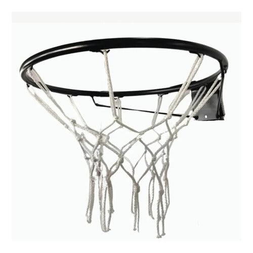 Large Size Basketball Hoop N°7 for Wall with Net 0