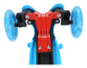 Patinete Meninos 3 Rodas Spin Roller Com Luzes De Led - Azul 3