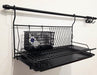 Soldart Hanging Dish Drainer Set with Hooks and Bar for Kitchen 4