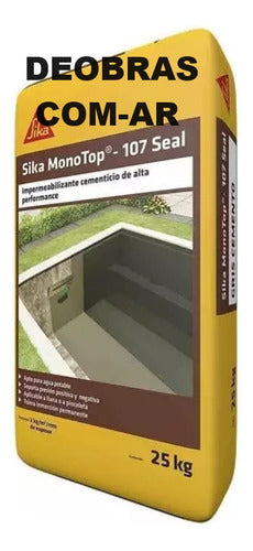 Sika Monotop 107 Seal Mortero Cementicio Impermeabilizante!! 0