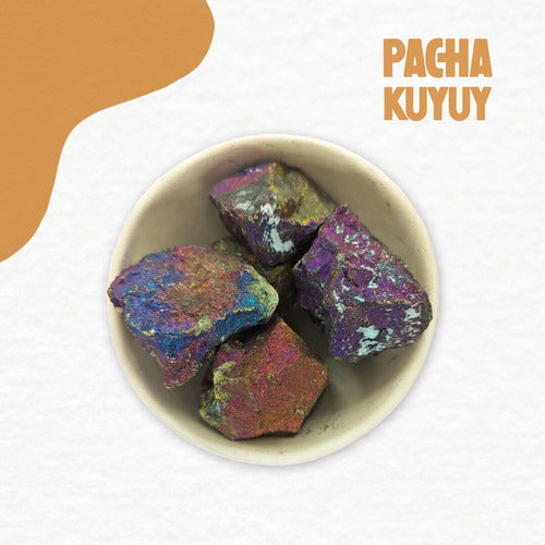 Raw Medium Chalcopyrite - Pacha Kuyuy 1