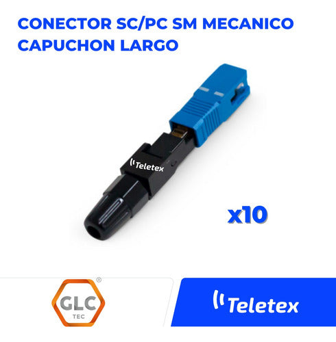 GLC TECH Mechanical Connector FO-5625 SC-PC Fiber Optic FTTH Splice x 10u 3