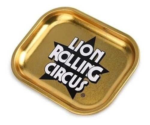 Wayra Pacha Lion Rolling Circus Tray / Paper / Grinder / Filters Combo 1