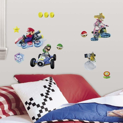 RoomMates Vinilo Decorativo Pared Mario Kart 8 Nintendo 1