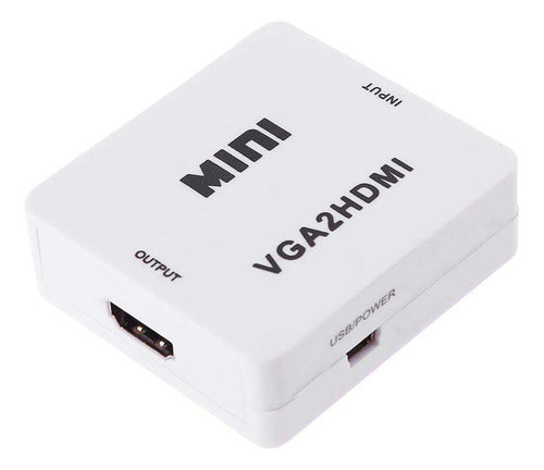 PSPBAND VGA to HDMI Converter with Full HD Audio Video 0