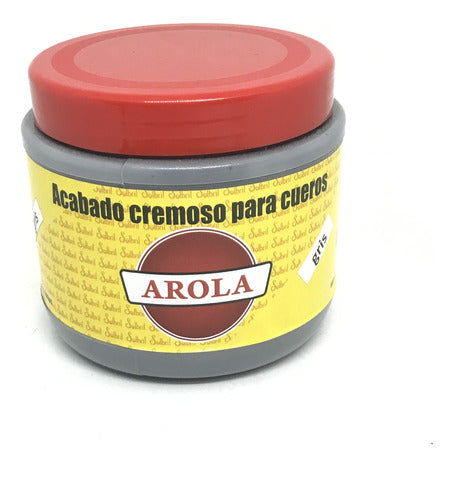 Crema Arola 500 Cc. Limpia Y Protege Cueros. Color Gris 0