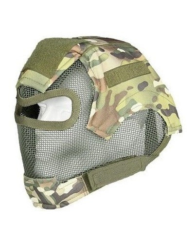 Aventureros Mascarilla Proteccion Cubre Rostro Airsoft Paintball 6