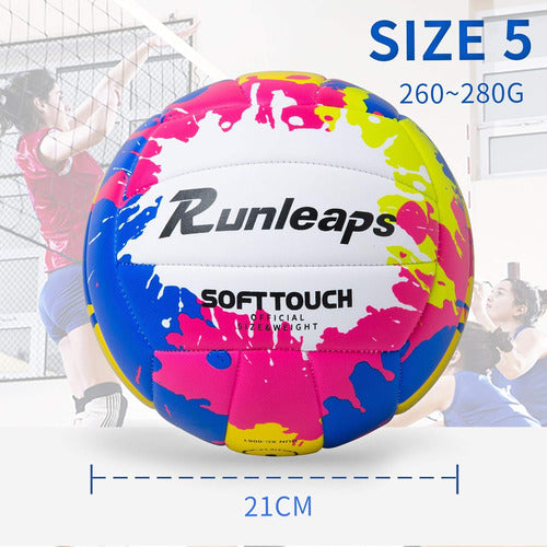 Pelota Voleibol Playa Oficial Tamaño 5 Impermeable Runleaps 3