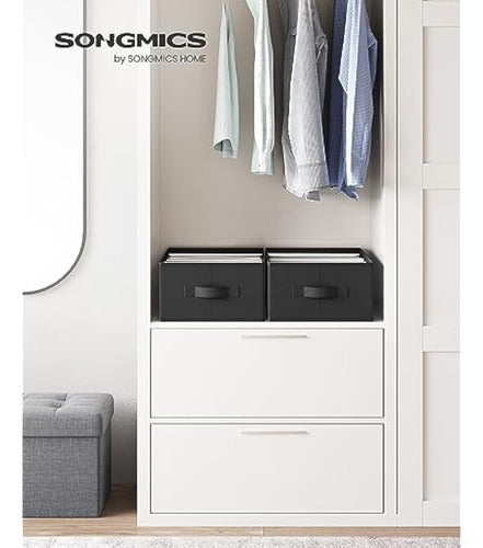 Songmics Large 2-Pack Closet Clothing Organizers 1