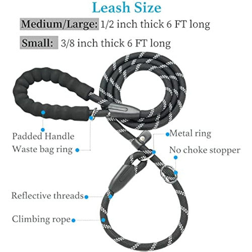 Iyoshop Dog Leash Durable 6 Feet with 1