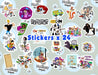 L3P - Pack Stickers - Cartoon Network X 24 Unidades 0