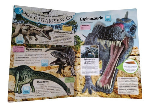 Mega Libro Dinosaurios Los Mas Temidos 1