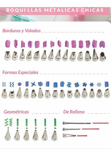 Parpen Picos Chicos Reposteros Borduras Y Volados 1 U 1