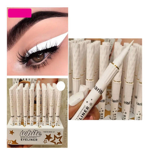 Karité White Bright & Waterproof Fiber Eyeliner 1