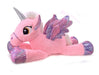 Phi Phi Toys Giant Lying Unicorn Plush with Wings 2