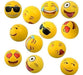 Kangaroo Universe Emoji: Inflatable Emoji Beach Balls 12" - Pack of 12 0