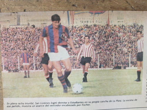 Recorte San Lorenzo Fischer Jugador 1968 (d) 0