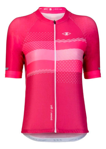 Ziroox Milan Flow Women's Cycling Jersey Tee 0