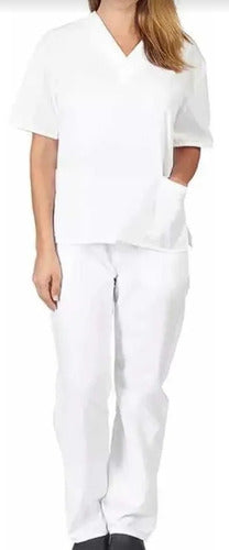 Medical Uniform Set Acrocel Stain-Resistant Sanitation and Cleaning 4