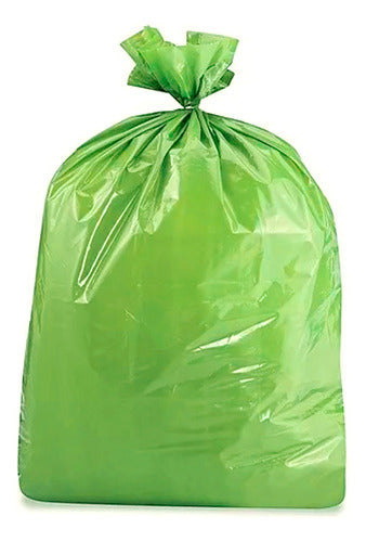 Make Green Waste Bag 60x90 Cm 30 Microns - Pack of 300 Units 0