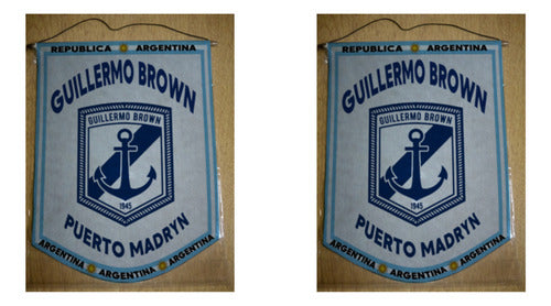 Guillermo Brown Puerto Madryn Medium Banner 27cm 0