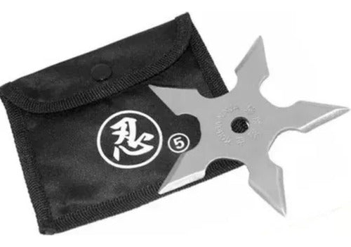 HURIKEN KOHGA Ninja 5-Pointed Throwing Star with Case 0