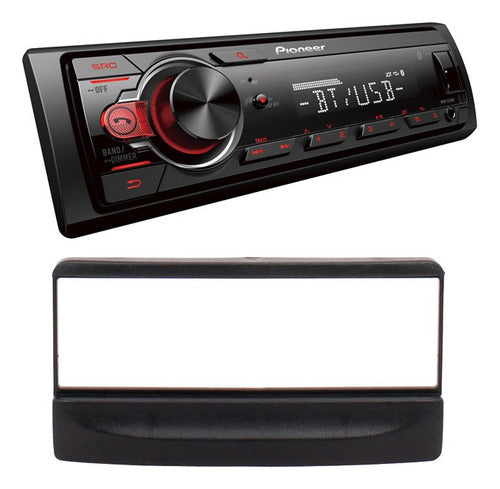 Stereo Pioneer USB Bluetooth Radio + Ford Ranger Adapter Frame 0