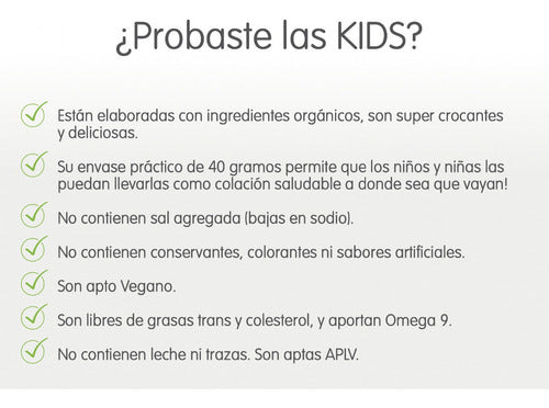 Smookies Kids Orgánicas 20 Unidades 40gr Sabor Banana 5