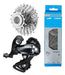 Shimano Sora 9V Transmission Kit with Cassette, Derailleur & Chain 0