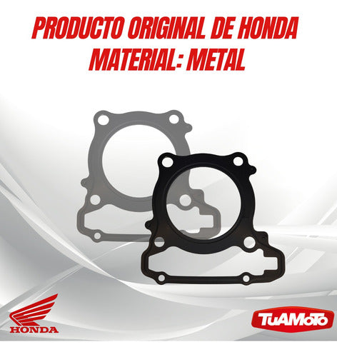 Cylinder Head Cover Gasket for Honda XRE 300 - Original Metal Seal 6