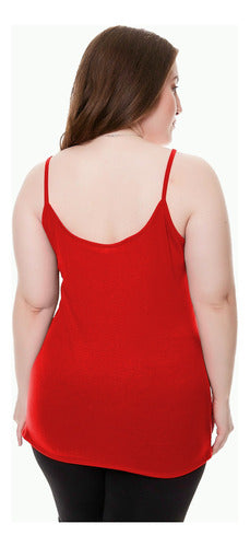 Sleeveless Modal Lycra Tank Top XL-XXXL Various Colors 85