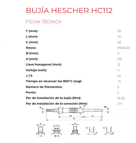 Bujia Precalentamiento Seat Ibiza Cordoba Inca Toledo 1