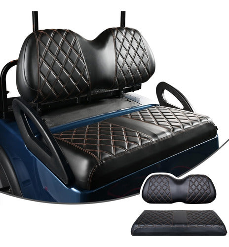 Nokins Diamond Seat Cover Kit for Golf Cart 0