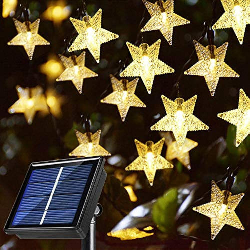 Windpnn Solar Star String Lights - Outdoor Energy 0