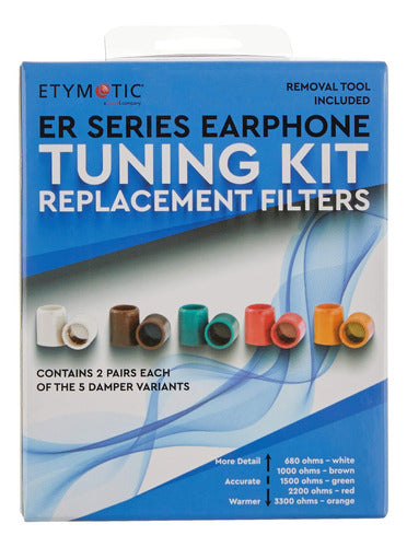 Etymotic Research Tuning Kit Para Auriculares De La Serie Er 0