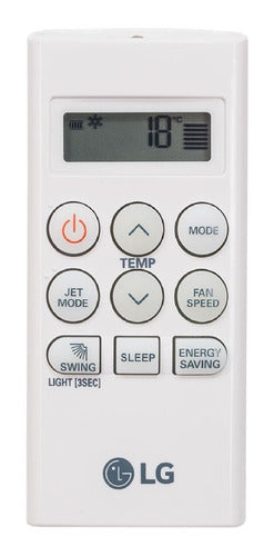 LG AR855 Air Conditioner Remote Control 6711A20025M Configured 0