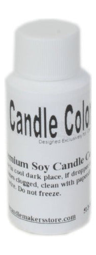 Colorante Liquido Para Hacer Velas De Soja Rojo 29.5ml 0