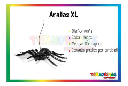 Ternuritas Halloween Toy Spider 10-Pack 1