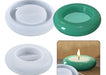 Round Silicone Candle Holder Mold for Resin Cement 0