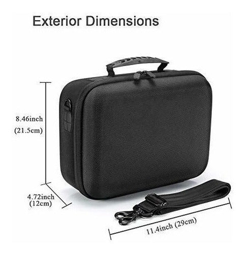 N-brand Hard Travel Carrying Case Compatible With Dji Mini 2 Fly More Combo And Its Accessories 4