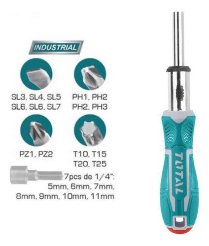 Destornillador Con Cricket  Dados Total 24pzas - Tvirtual 1