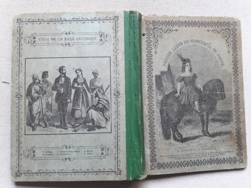 Primer Libro De Geografía De Smith Geografía Elemental 1880 0
