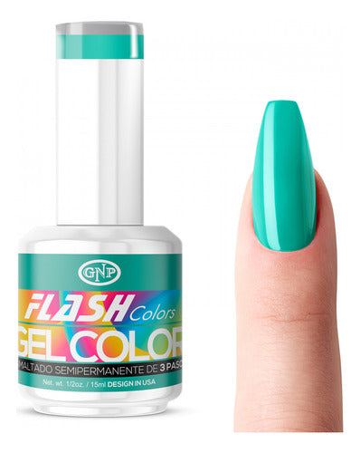 Esmalte Semipermanente Gnp 202 Minty 21free, Vegano 4