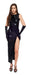 Tentaciones Elegant Long Vinyl Dress 2