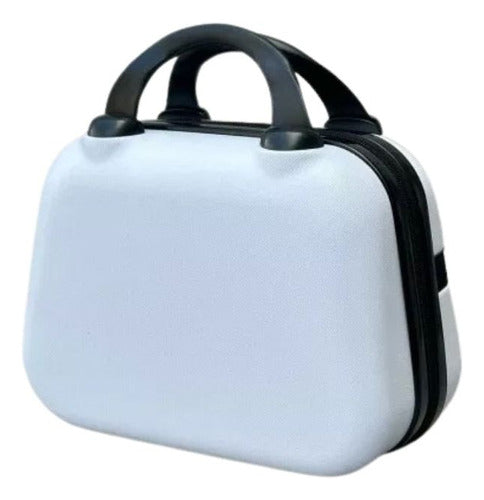 El Capitan Small Cosmetic Travel Case - White 0