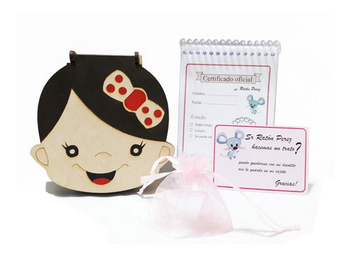 Personalized Baby Milk Teeth Keepsake Box Kit 5
