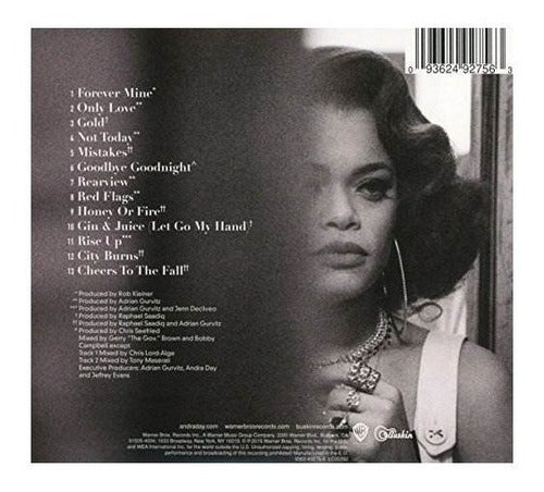 Andra Day - Cheers To The Fall USA Import CD Nuevo - Day Andra Cheers To The Fall Usa Import Cd Nuevo